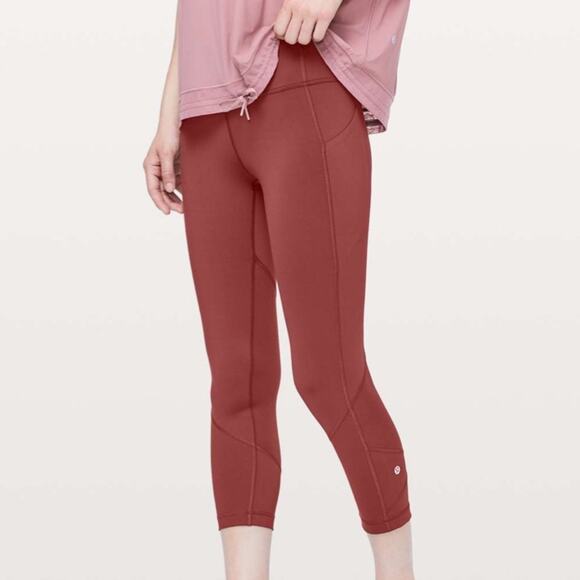 Lululemon Pace Rival Crop Leggings 22" in Savannah - Picture 1 of 8